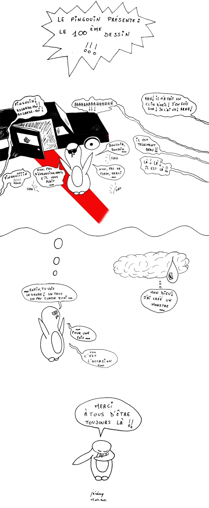 Le 100ème dessin !!