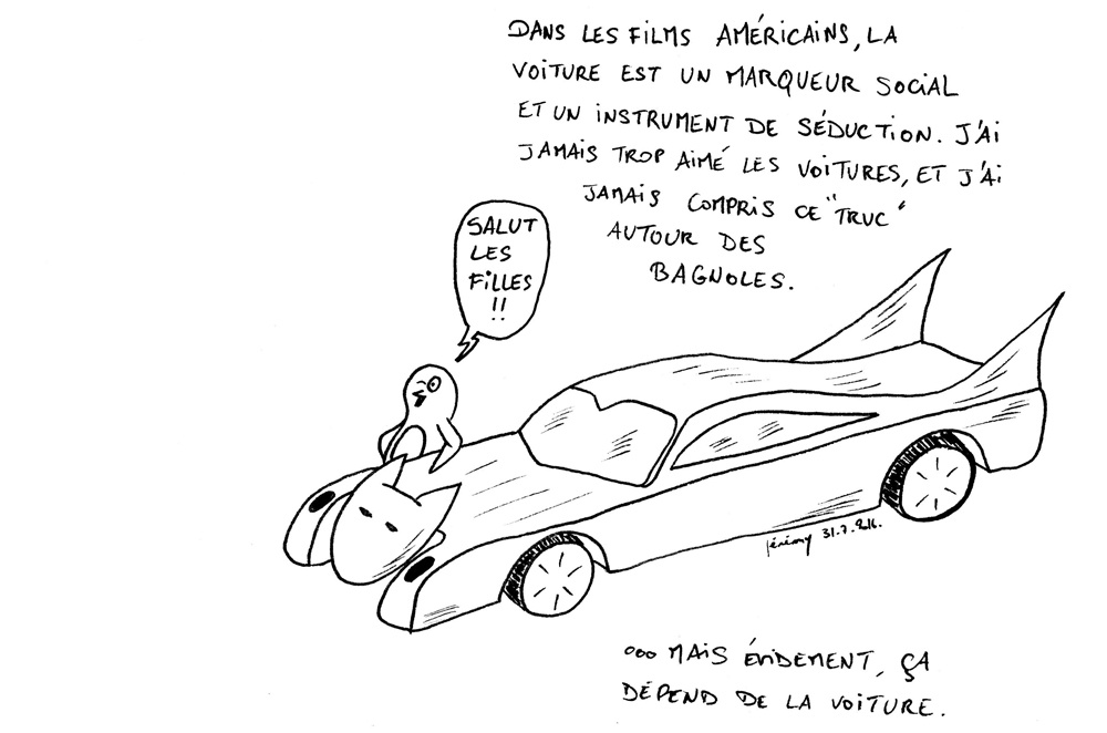 J'ai une batmobile !