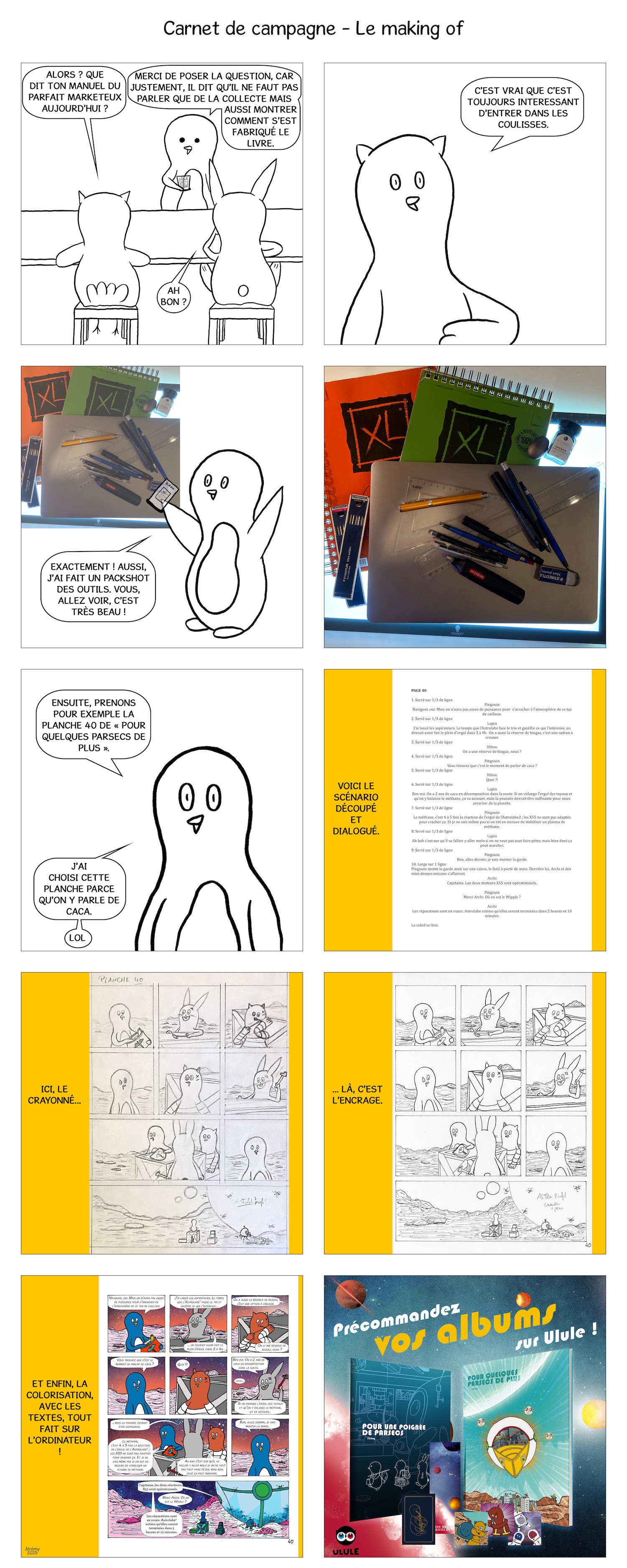 Carnet de campagne : Le making of.